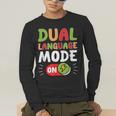 Dual Language Teacher Bilingual Teacher Men's Long Sleeve T-Shirt, funny gift Dual Language Teacher Bilingual Teacher Men's Long Sleeve T-Shirt, funny gift
