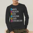Educar Bilingual Spanish Teacher Men's Long Sleeve T-Shirt, funny gift Educar Bilingual Spanish Teacher Men's Long Sleeve T-Shirt, funny gift