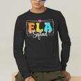ELA Squad Teacher Back To School English Language Arts Men's Long Sleeve T-Shirt, funny gift ELA Squad Teacher Back To School English Language Arts Men's Long Sleeve T-Shirt, funny gift
