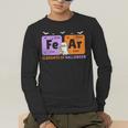 Elements Of Halloween Fear Periodically Chemistry Teacher Men's Long Sleeve T-Shirt, funny gift Elements Of Halloween Fear Periodically Chemistry Teacher Men's Long Sleeve T-Shirt, funny gift