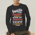 English Teacher Men's Long Sleeve T-Shirt, funny gift English Teacher Men's Long Sleeve T-Shirt, funny gift