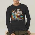 Everyone Communicates Differently Halloween SLP Sped Teacher Men's Long Sleeve T-Shirt, funny gift Everyone Communicates Differently Halloween SLP Sped Teacher Men's Long Sleeve T-Shirt, funny gift