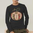 Fall Book Pumpkin Fall Librarians Bookworm Teachers Students Men's Long Sleeve T-Shirt, funny gift
