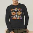 Fall In Love With Learning Autumn Fall Season Teacher Men's Long Sleeve T-Shirt, funny gift Fall In Love With Learning Autumn Fall Season Teacher Men's Long Sleeve T-Shirt, funny gift