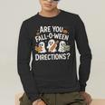 Are You Fall O Ween Directions Halloween Teacher Ghosts Men's Long Sleeve T-Shirt, funny gift Are You Fall O Ween Directions Halloween Teacher Ghosts Men's Long Sleeve T-Shirt, funny gift