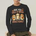 Are You Fall O Ween Directions Teacher Halloween Dog Ghost Men's Long Sleeve T-Shirt, funny gift Are You Fall O Ween Directions Teacher Halloween Dog Ghost Men's Long Sleeve T-Shirt, funny gift