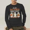 Are You Fall O Ween DirectionsRetro Teacher Halloween Ghost Men's Long Sleeve T-Shirt, funny gift Are You Fall O Ween DirectionsRetro Teacher Halloween Ghost Men's Long Sleeve T-Shirt, funny gift