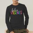 Feliz Viernes Happy Friday Spanish Teacher Friday Spanish Sp Men's Long Sleeve T-Shirt, funny gift