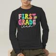 First Grade Team Teacher Back To School 1st Grade Squad Kids Men's Long Sleeve T-Shirt, funny gift First Grade Team Teacher Back To School 1st Grade Squad Kids Men's Long Sleeve T-Shirt, funny gift