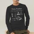 Fourier Transform Signal Science Math Teacher Nerdy Men's Long Sleeve T-Shirt, funny gift