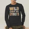 Fun Zoo Animal Print Teacher Shirts Wild About My Students Men's Long Sleeve T-Shirt, funny gift Fun Zoo Animal Print Teacher Shirts Wild About My Students Men's Long Sleeve T-Shirt, funny gift
