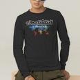 Geography Teacher Earth Day Is Where It's At For Men Women Kids Men's Long Sleeve T-Shirt, funny gift