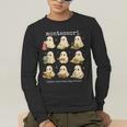 Ghosts Halloween Montessori Teacher Educator Costume Men's Long Sleeve T-Shirt, funny gift
