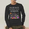 Going To Try Science Geek Nerd Tee Teacher STEM Men's Long Sleeve T-Shirt, funny gift