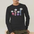 Grammar Teacher Wait What Stop It I Agree Humor Men's Long Sleeve T-Shirt, funny gift