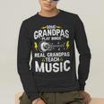 Some Grandpas Play Bingo Real Grandpas Teach Music Teacher Men's Long Sleeve T-Shirt, funny gift Some Grandpas Play Bingo Real Grandpas Teach Music Teacher Men's Long Sleeve T-Shirt, funny gift