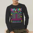 Groovy Day Care Some Days I Rock It Day Care Teacher Life Men's Long Sleeve T-Shirt, funny gift