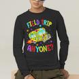 Groovy Field Trip Anyone Happy Field Day For Teachers Kids Men's Long Sleeve T-Shirt, funny gift Groovy Field Trip Anyone Happy Field Day For Teachers Kids Men's Long Sleeve T-Shirt, funny gift