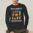 We All Grow At Different Rates Back To School Teacher Men's Long Sleeve T-Shirt, funny gift We All Grow At Different Rates Back To School Teacher Men's Long Sleeve T-Shirt, funny gift