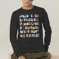 Halloween Alphabet ABCs Learning Kindergarten Teacher Men Women Kids Men's Long Sleeve T-Shirt, funny gift Halloween Alphabet ABCs Learning Kindergarten Teacher Men Women Kids Men's Long Sleeve T-Shirt, funny gift