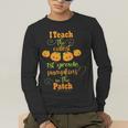 Halloween Cutest Pumpkins First Grade Teacher Men's Long Sleeve T-Shirt, funny gift Halloween Cutest Pumpkins First Grade Teacher Men's Long Sleeve T-Shirt, funny gift