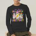 Halloween Floral Ghost Teacher Are You Falloween Directions Men's Long Sleeve T-Shirt, funny gift