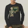 Halloween Skeleton 67 Meme Square Root 4489 Math Teacher Men's Long Sleeve T-Shirt, funny gift Halloween Skeleton 67 Meme Square Root 4489 Math Teacher Men's Long Sleeve T-Shirt, funny gift