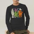 Halloween SPED Teacher Boo In ASL Boo Hands Sign Language Men's Long Sleeve T-Shirt, funny gift