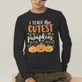 Halloween Teacher I Teach The Cutest Pumpkins In The Patch Men's Long Sleeve T-Shirt, funny gift Halloween Teacher I Teach The Cutest Pumpkins In The Patch Men's Long Sleeve T-Shirt, funny gift