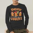 Hangin With My Cookies Gingerbread Men Women Xmas Teacher Men's Long Sleeve T-Shirt, funny gift Hangin With My Cookies Gingerbread Men Women Xmas Teacher Men's Long Sleeve T-Shirt, funny gift