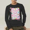 Happy Dot Day Bow Coquette For Teacher Girls Men's Long Sleeve T-Shirt, funny gift