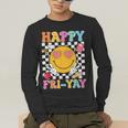 Happy Fri-Yay Groovy Teacher Friday Weekend Fri Yay Men's Long Sleeve T-Shirt, funny gift Happy Fri-Yay Groovy Teacher Friday Weekend Fri Yay Men's Long Sleeve T-Shirt, funny gift