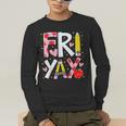 Happy Fri-Yay Teacher Back To School Friday Lovers Men's Long Sleeve T-Shirt, funny gift Happy Fri-Yay Teacher Back To School Friday Lovers Men's Long Sleeve T-Shirt, funny gift