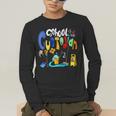 We Heart Love Our School Custodian For Teacher & Kids Men's Long Sleeve T-Shirt, funny gift