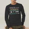 Helping Little Minds Grow One Phoneme At A Time Teacher Men's Long Sleeve T-Shirt, funny gift