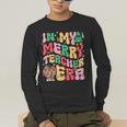 In My Holly Xmas Jolly Teacher Era Teacher Vibes Christmas Men's Long Sleeve T-Shirt, funny gift In My Holly Xmas Jolly Teacher Era Teacher Vibes Christmas Men's Long Sleeve T-Shirt, funny gift