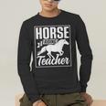 Horse Riding Teacher Rider Lover Equestrian Men Women Kids Men's Long Sleeve T-Shirt, funny gift Horse Riding Teacher Rider Lover Equestrian Men Women Kids Men's Long Sleeve T-Shirt, funny gift