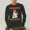 Inclusion Isn't Scary Shirt Halloween SLP Sped Teacher Men's Long Sleeve T-Shirt, funny gift