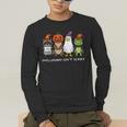 Inclusion Isn't Scary SLP Halloween Sped Teacher Animal Men's Long Sleeve T-Shirt, funny gift Inclusion Isn't Scary SLP Halloween Sped Teacher Animal Men's Long Sleeve T-Shirt, funny gift