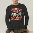 Inclusion Isn't Scary SLP Sped Teacher Halloween Men's Long Sleeve T-Shirt, funny gift