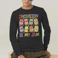 Inclusion Is My Jam SPED Teacher Special Education Teacher Men's Long Sleeve T-Shirt, funny gift Inclusion Is My Jam SPED Teacher Special Education Teacher Men's Long Sleeve T-Shirt, funny gift