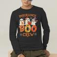 Insurance Boo Crew Halloween Spooky Costume Teacher Men's Long Sleeve T-Shirt, funny gift Insurance Boo Crew Halloween Spooky Costume Teacher Men's Long Sleeve T-Shirt, funny gift