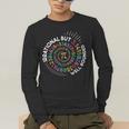 Irrational But Well Rounded Pi Day Math Teacher Student Geek Men's Long Sleeve T-Shirt, funny gift
