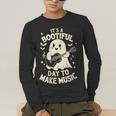 It's A Bootiful Day To Make Music Halloween Music Teacher Men's Long Sleeve T-Shirt, funny gift It's A Bootiful Day To Make Music Halloween Music Teacher Men's Long Sleeve T-Shirt, funny gift