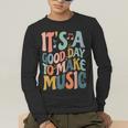 It's A Good Day To Make Music Musician Band Music Teacher Men's Long Sleeve T-Shirt, funny gift It's A Good Day To Make Music Musician Band Music Teacher Men's Long Sleeve T-Shirt, funny gift