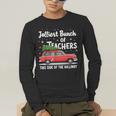 Jolliest Bunch Of Teachers This Side Of The Hallway Xmas PJ Men's Long Sleeve T-Shirt, funny gift
