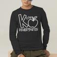 K Is For Kindergarten Kindergarten Teacher Men Women Girls Kids Men's Long Sleeve T-Shirt, funny gift