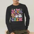 Kinder Boo Crew Kindergarten Teacher Student Halloween Men's Long Sleeve T-Shirt, funny gift