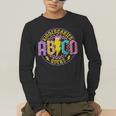 Kindergarten Rocks ABCD Back To School Rock Teacher Men's Long Sleeve T-Shirt, funny gift