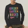 KINDERGARTEN ROCKS Teacher Crew Rock Star Kinder Team Men's Long Sleeve T-Shirt, funny gift KINDERGARTEN ROCKS Teacher Crew Rock Star Kinder Team Men's Long Sleeve T-Shirt, funny gift
